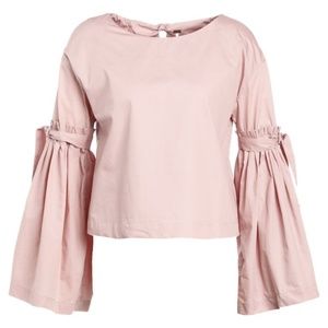Free People Bell Sleeve Top